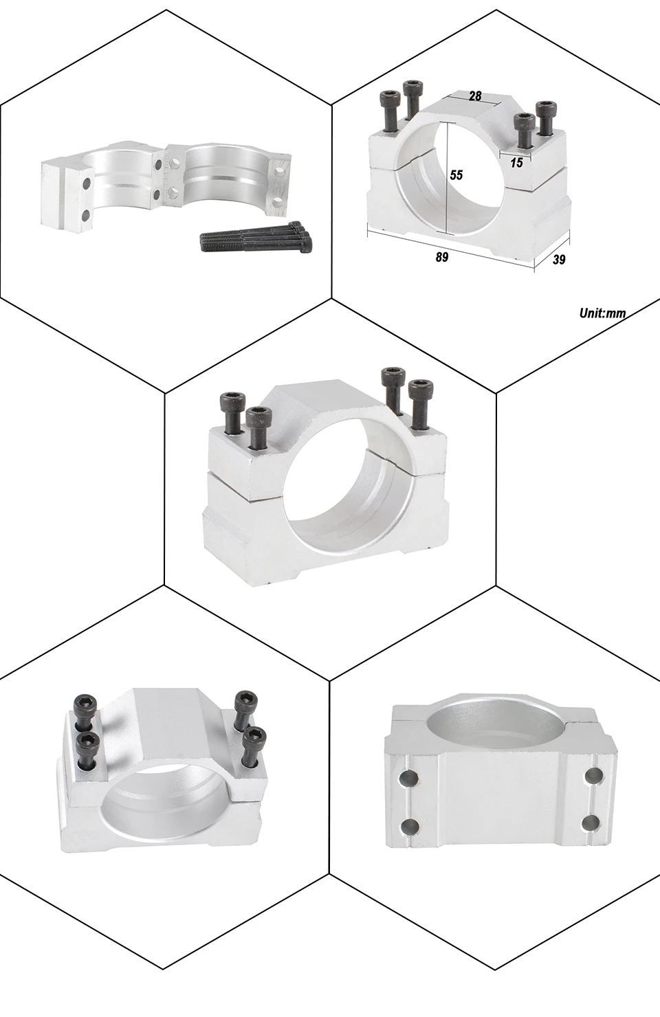 0.5KW CNC мотор шпинделя DC бесщеточный электродвигатель вращения шпинделя маршрутизатор комплект+ 55 мм зажим+ Драйвер шагового двигателя+ выключатель питания для фрезерования