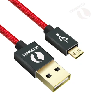 

Micro USB Cable 1M 2A Fast Charging Nylon Braided USB Sync Data Mobile Phone Android Adapter for Samsung xiaomi Htc LG Huawei