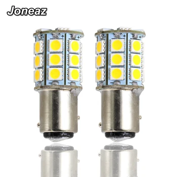 

2pcs lampadine 12v 24v P21W 1157 BAY15D 3W LED Bulbs Car Lights Auto Turn Signal Reverse Brake Light 5050 super warm white lamps