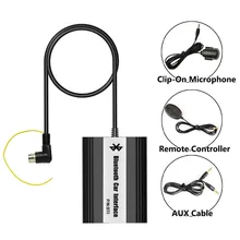 APPS2Car автомобиля Радио Bluetooth Hands Free вызова адаптер Беспроводной передачи музыки USB AUX Интерфейс для Volvo HU S80 1999- 2005