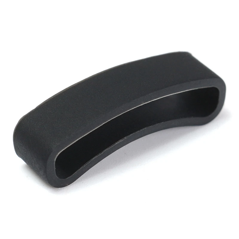 

New Hot Soft Annular Silicone Rubber Security Wristband WatchBand Clasp Ring Loop Fastener For SUUNTO CORE
