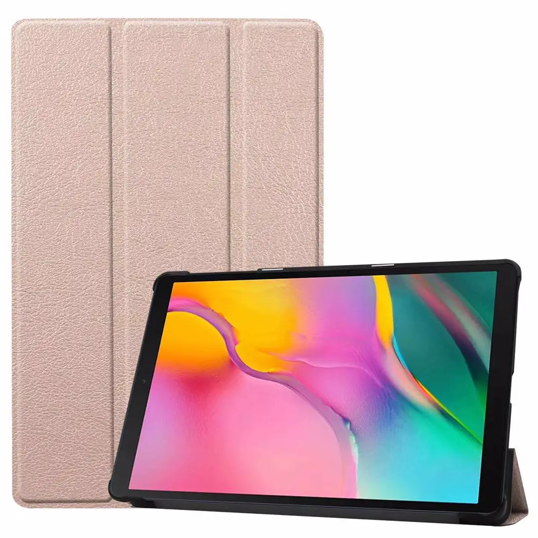 

For Samsung Galaxy Tab A 10.1" SM-T510 2019 Smart Magnetic Funda Tablet Cover for Samsung Galaxy Tab SM-T510 SM-T515 10.1 Capa