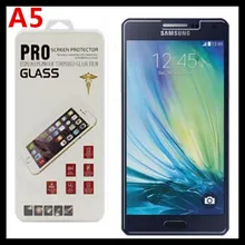 200 шт./лот 0.3 мм 2.5D Взрывозащищенный закаленное Стекло Экран протектор спереди Плёнки для Samsung Galaxy A5 A5000