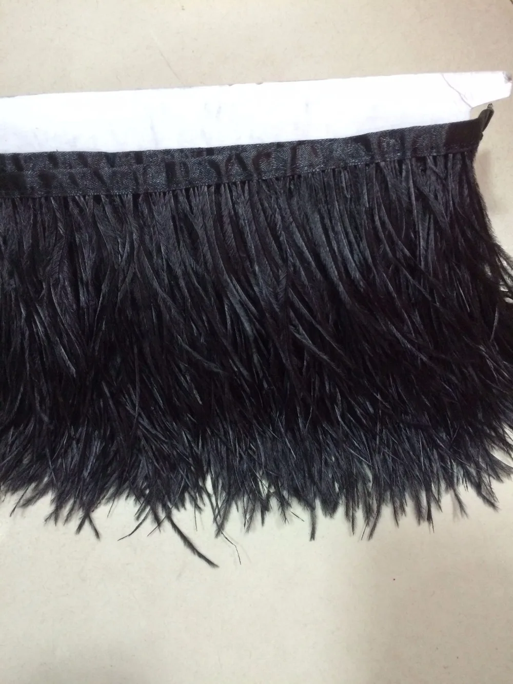 

pretty ostrich feather trims Z-han41815-4 ostrich plume fringe trimming holiday party supplies clothing accessories