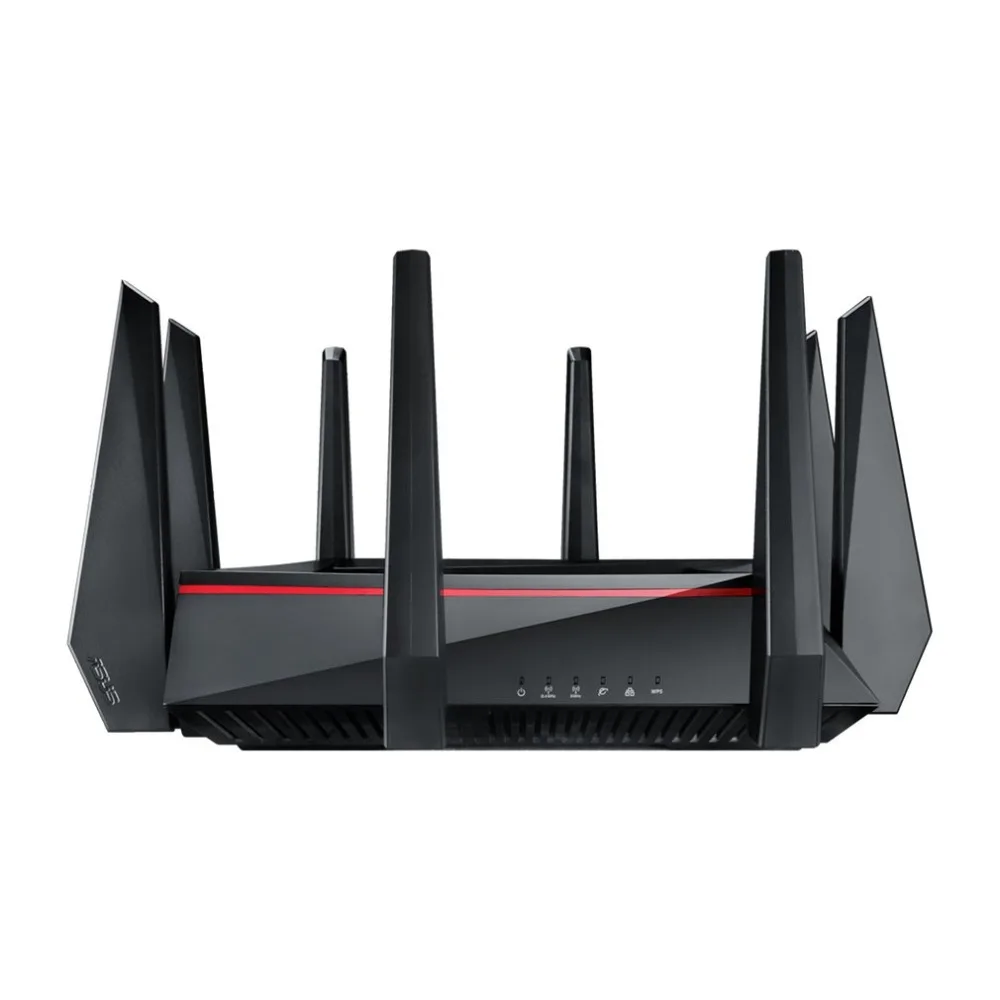 

RT-AC5300 Tri-Band MU-MIMO Gigabit Router 5300Mbps High Speed Wifi Signal Amplifier With 8 External Aerials