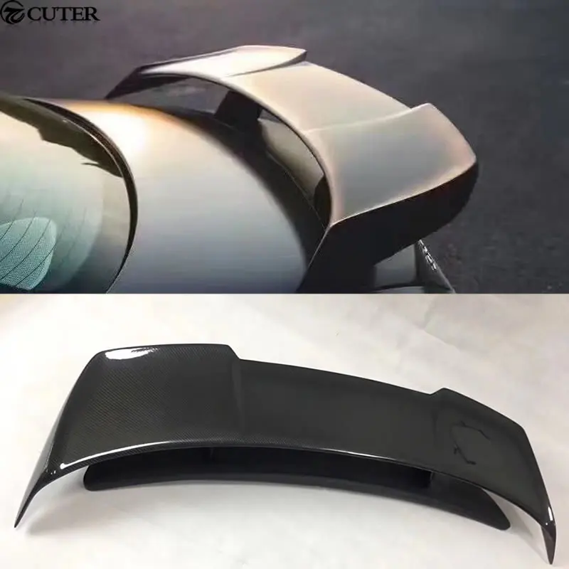 

SLS R197 car body kit Carbon Fiber Rear Trunk Wing Spoiler for Mercedes Benz SLS R197 Car Tail Lip Misha style