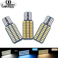 CO LIGHT T10 192, 194 de 168 W5W bombillas LED 33 SMD 3014 luces de cola de la bóveda de la lámpara blanca DC 12V Canbus Error gratuito accesorios para automóviles