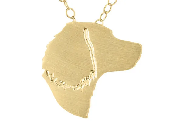 New handmade English Springer Spaniel of silver and 18 K Necklace Charm this memorial | Украшения и аксессуары