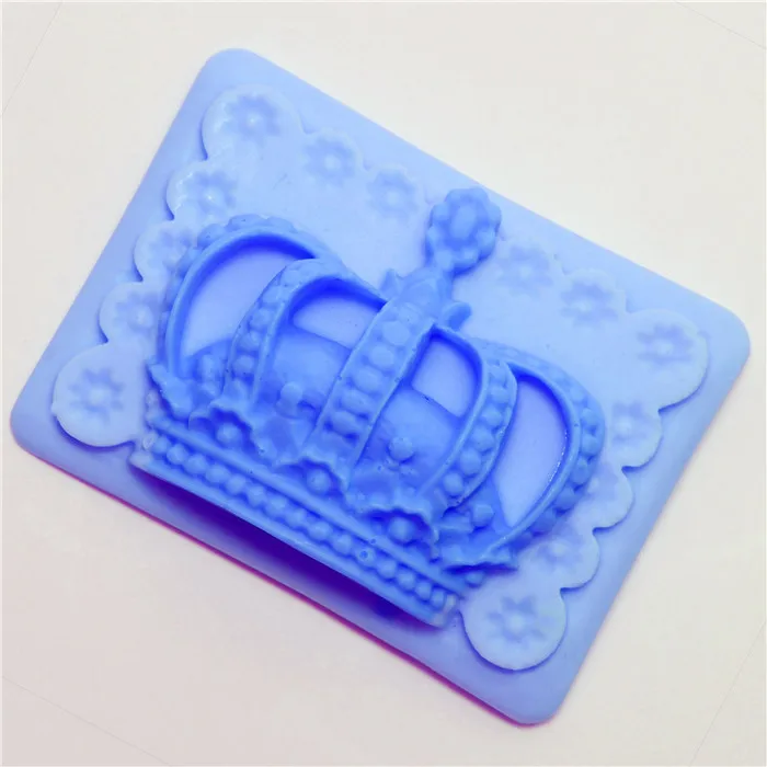 

Crown silicone mold manual soap DIY soap making silicone mold