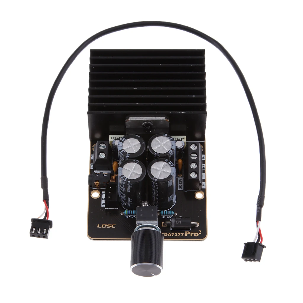 

TDA7377 Car Audio Stereo Amplifier Board 30W+30W Class AB Dual-channel Amp