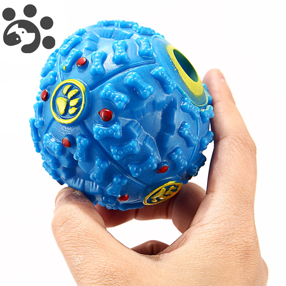 

Dog Toys Interactive Pet Feeding Bite Ball For Dogs Tooth Cleaning Chew Bite Sound Dog Toy Durable Resistant Pet Products TY0052