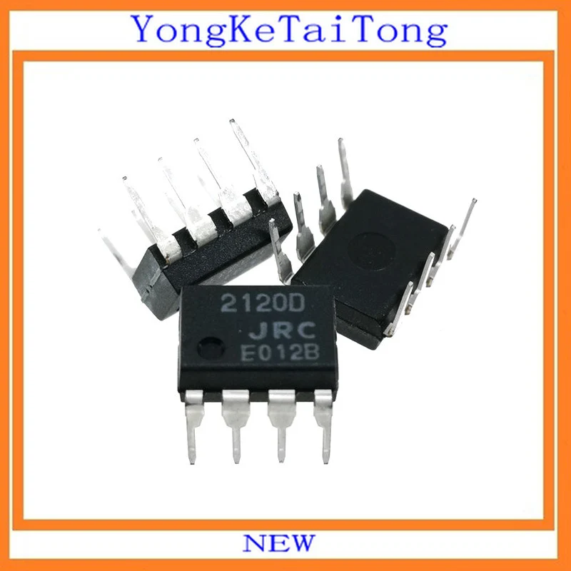 

10PCS 50PCS/LOT NJM2120D NJM2120 2120D JRC2120D 2120 DIP8