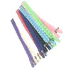 23cm Color al azar 10 unids/lote cremalleras de nylon con encaje terminar cremallera para costura vestido de boda AA7451 ► Foto 3/6