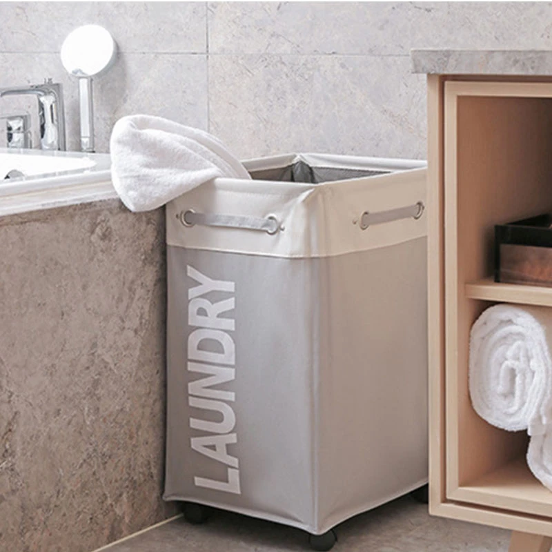 Tugas Berat Dilipat Laundry Basket Tas Oxford Slim Laundry Roller Tas Organizer Rumah Sederhana Foldable Binatu Menghambat Baru Keranjang Laundry Aliexpress