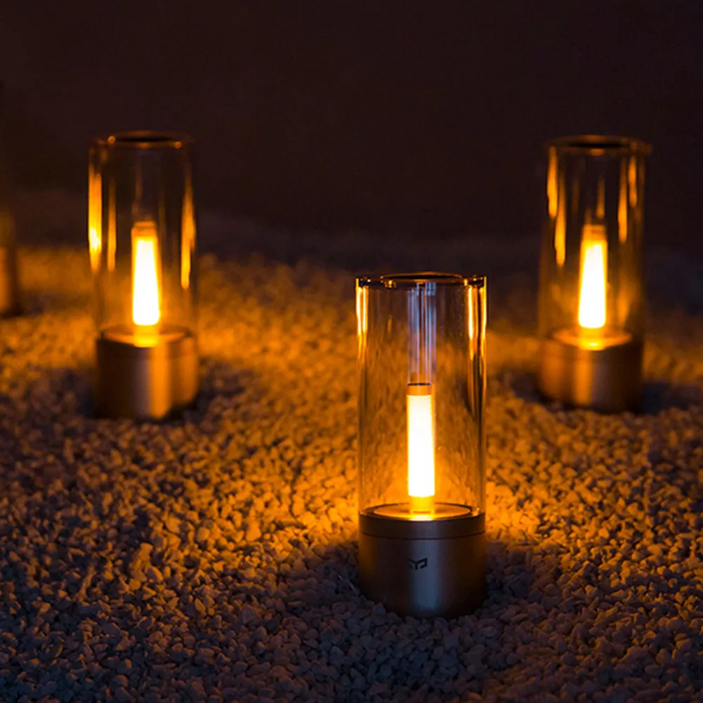 

LED Candle Light Ambiance Light Rechargeable Smart Phone Controlled JDH99