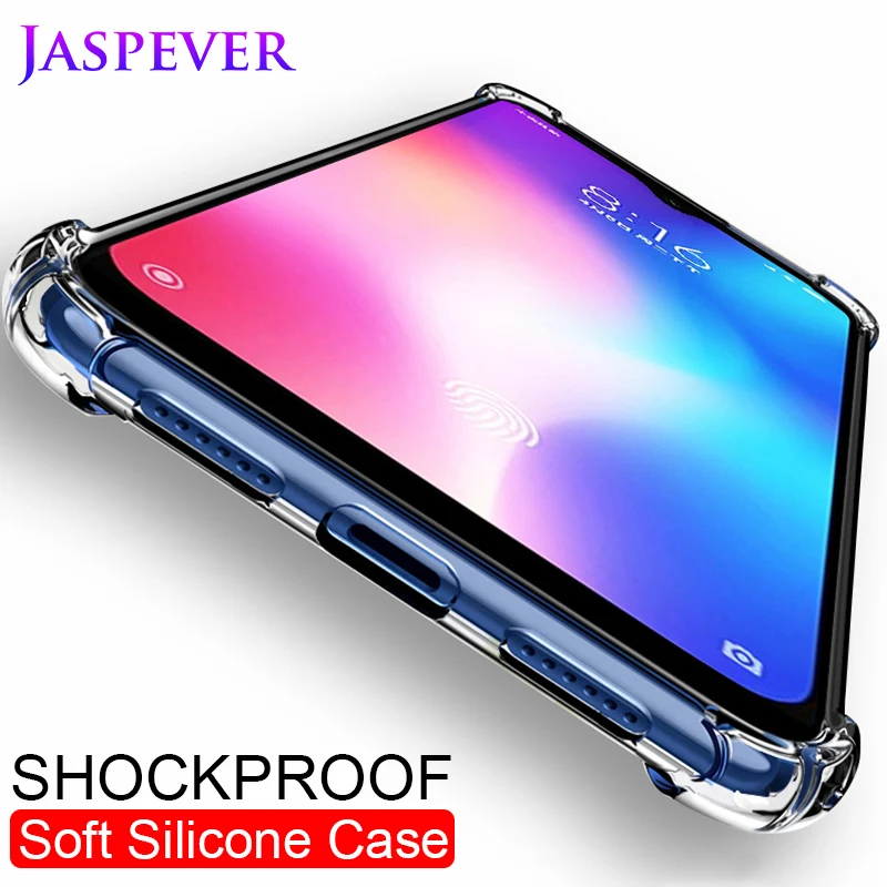 

Shockproof Silicone Case For Xiaomi Mi A1 A2 6 8 9 Se Transparent Soft Tpu Case For Redmi 5 Plus 6 7 Note 4 4x 5 7 Pro K20 Pro