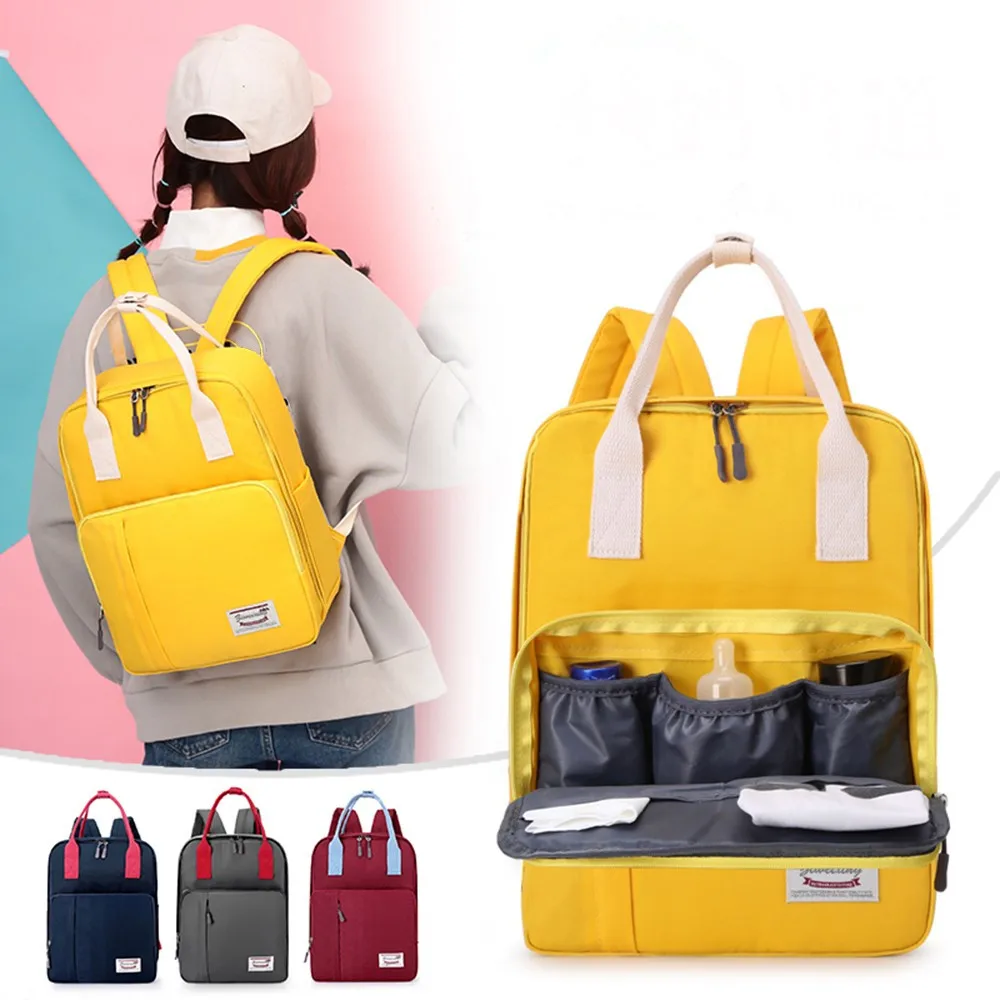 

Multi-functional Baby Diaper Backpack Maternity Mommy Bag Backpack Milk Bottle Backpack Outdoor Waterproof Nappy Stroller Bag