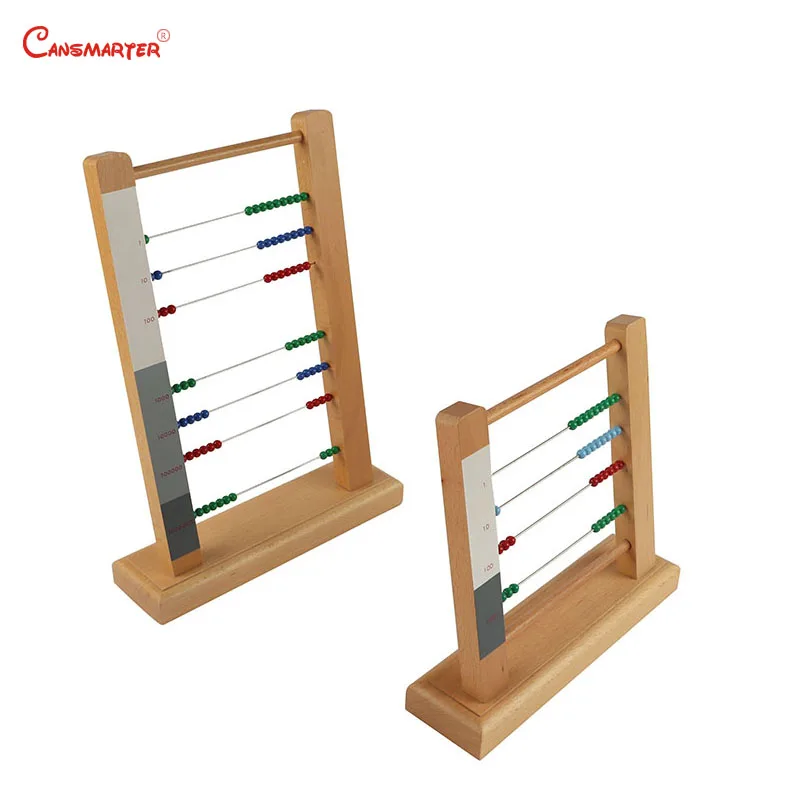 Soroban Abacus Frame Toy Children Montessori Materials Educational Game Teaching Aids Learning Math Toys Wooden Friendly MA070-3 Soroban Abacus Frame Toy Children Montessori Materials Educational Game Teaching Aids Learning Math Toys Wooden Friendly MA070-3