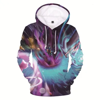 

3D Sweatshirt Autumn Funny Soft Lines Pokemon Hoodies Fashion Men Women Hipster Sweatshirt Cool Hooded Sweatshirts