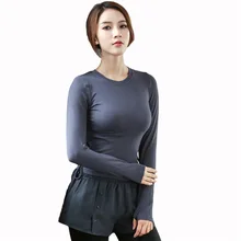 Женские тонкие топы для йоги, спортивный топ для фитнеса, рубашка для йоги, спортивная одежда для йоги и бега, дышащая футболка для йоги, бандажный дизайн