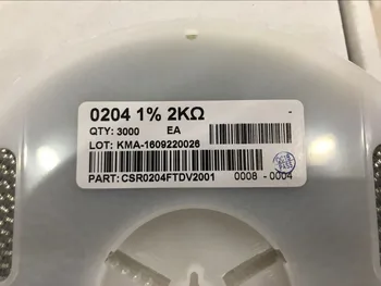 

New and origina 0204 1% 2KR resistance
