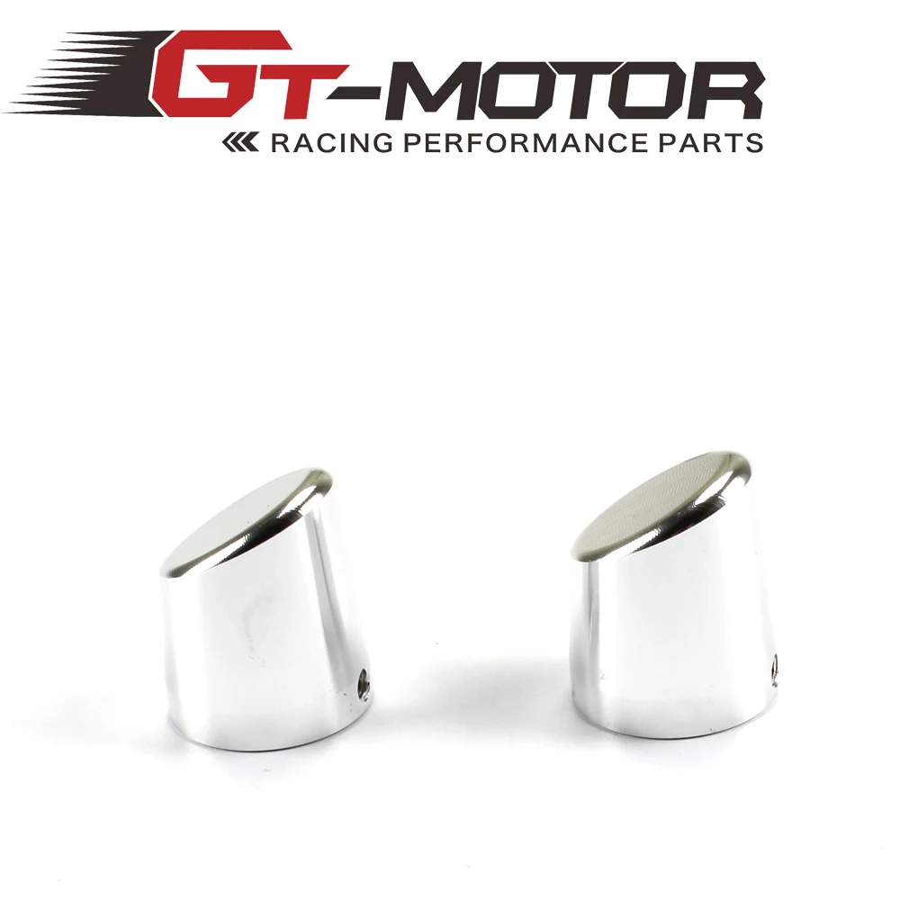 GT Motor free shipping UNIVERSAL MOTORCYCLE 22mm HANDLEBAR END CAPS