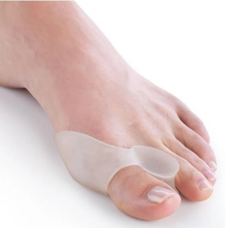 

2 Pcs Gel Silicone Bunion Corrector Big Toe Separators Straightener Spreader Hallux Valgus Pro Massager Foot Care Tool