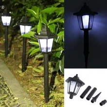 1/2/4/8 шт. Водонепроницаемый шестиугольник солнечный светильник светодиодный солнечный светильник лампы Открытый сад лампа украшения автоматический Сенсор ночь безопасности