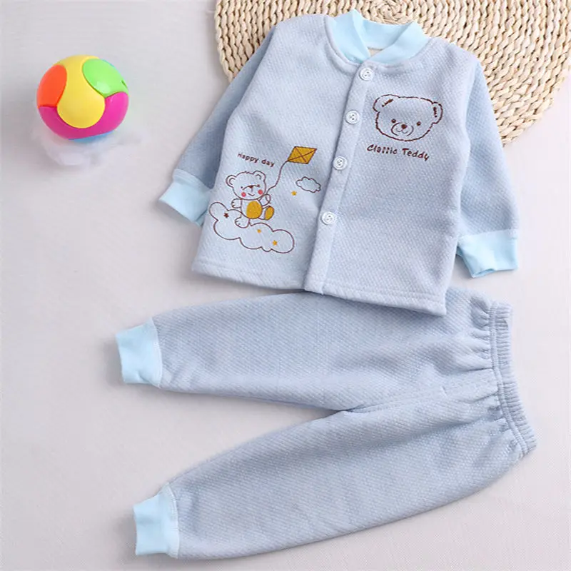 Комплекты одежды для маленьких мальчиков и девочек коллекция 2018 года, весенне-осенняя одежда для новорожденных девочек хлопковый топ +