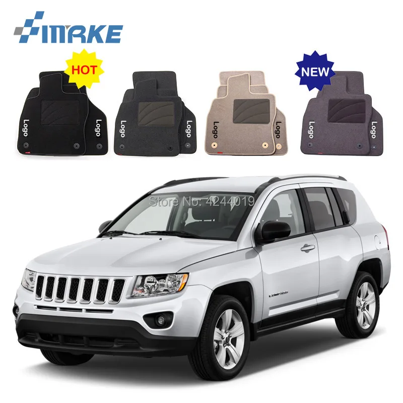Для Jeep Compass автомобильные коврики передний задний ковер полный комплект лайнер