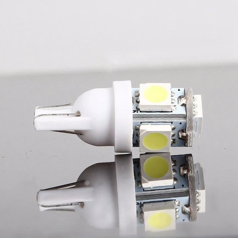 VicTsing Auto T10 Led White 194 W5W LED Car Super Bright Turn Side License Plate Light Lamp Bulb DC 12V Parking Light 6500K      (1)