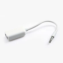 3,5 мм Гарнитура 1-2 мини стерео аудио динамик для наушников сплиттер адаптер для мужчин и женщин AUX кабель для iPhone 4 5 6 7 MP3 4 iPad