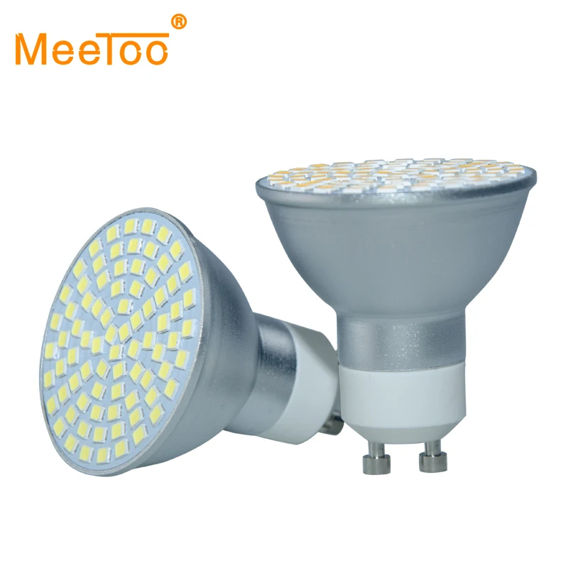 

Super Bright GU10 Dimmable LED Spotlight 120V 220V SMD2835 Led Lamp Light Base Lampada LED Bulbs for Home Chandelier Spot Light