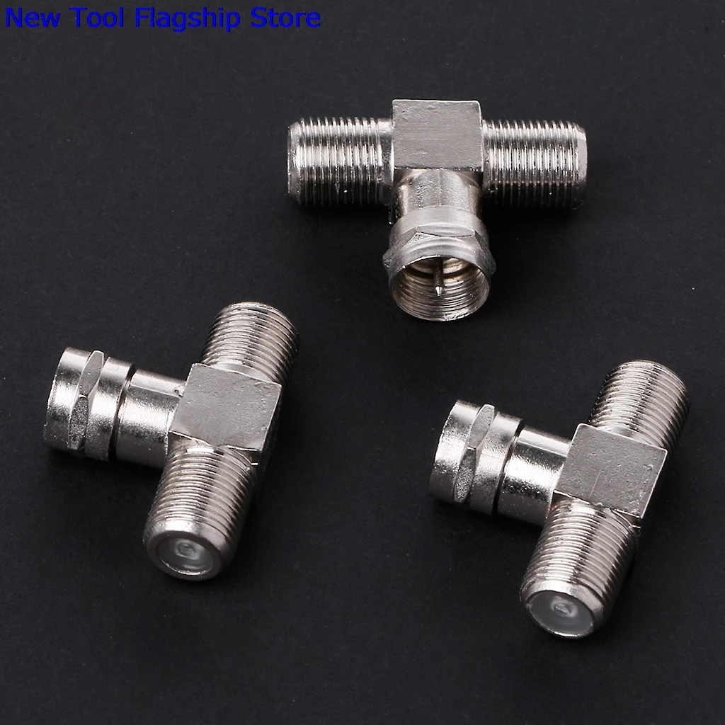 

2 Way F-Type Splitter Combiner TV Virgin Cable Sky Satellite Freeview New