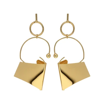 

Fashion big circle earrings female fashion exaggerated atmosphere personality earrings retro earrings