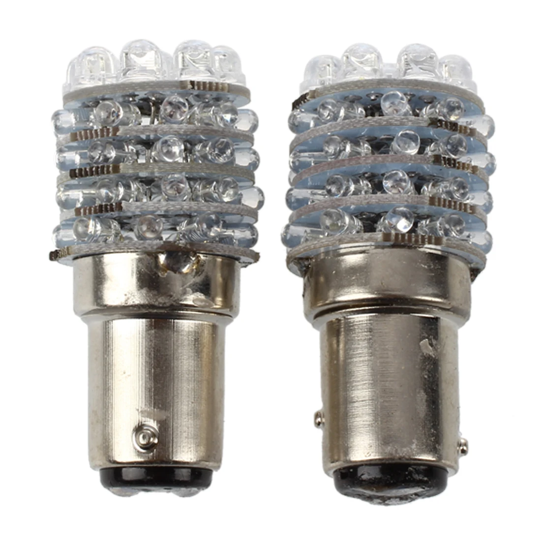 

2 1157 1016 P21/5W T25 Red 45 LED Tail Stop Light Bulb