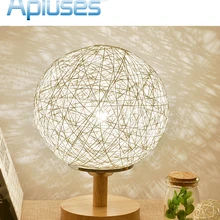 10 цветов, настольная лампа, современная, Sepak Takraw, деревянная, защищающая зрение, настольная лампа для дома, спальни, гостиной, украшение, прикроватная лампа