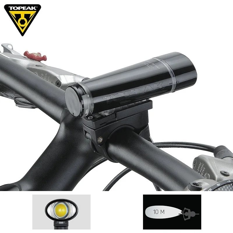 Topeak WHITELITE Night Cycling Torch LED Mountain Bike Front Lamp