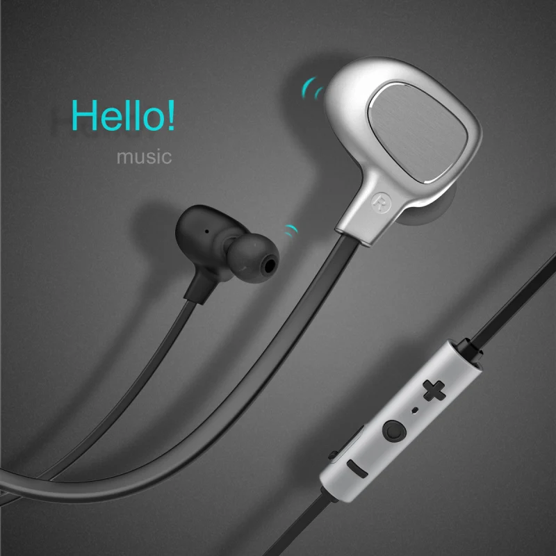 

Wireless Bluetooth Stereo Earphone In Ear Metal Heavy Bass Running Earphone wireless fone de ouvido Bluetoo