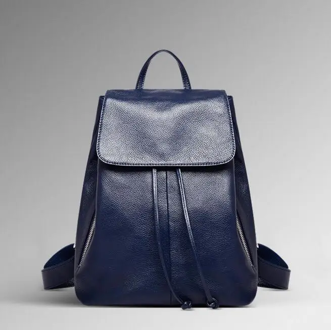 

071017 new hot female fashion leather backpack lady travel bag