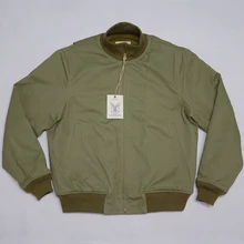 Chaqueta de tanque Retro de la Segunda Guerra Mundial, uniforme militar de combate, versión lisa, BOB DONG