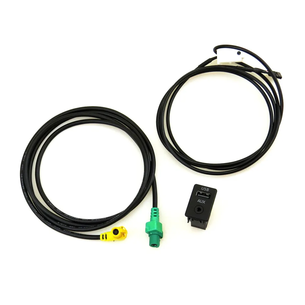 Автомобильный usb разъем READXT RCD510 RNS310 и AUX для адаптера кабельный жгут Passat B6 B7 CC Tiguan