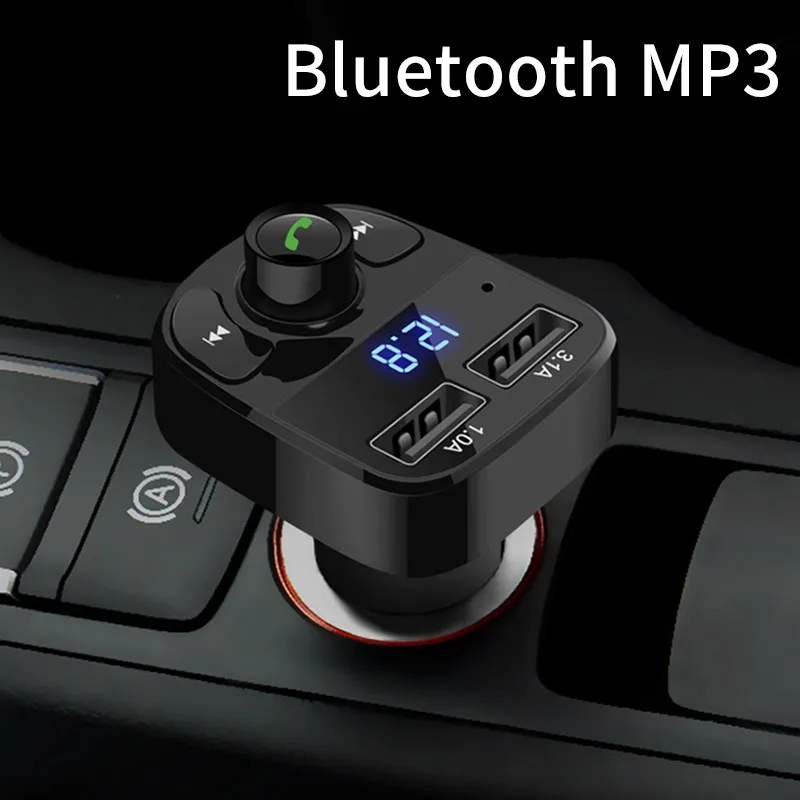 Mp3 плеер Беспроводной Bluetooth fm-передатчик модулятор громкой связи Car Kit для Univeral