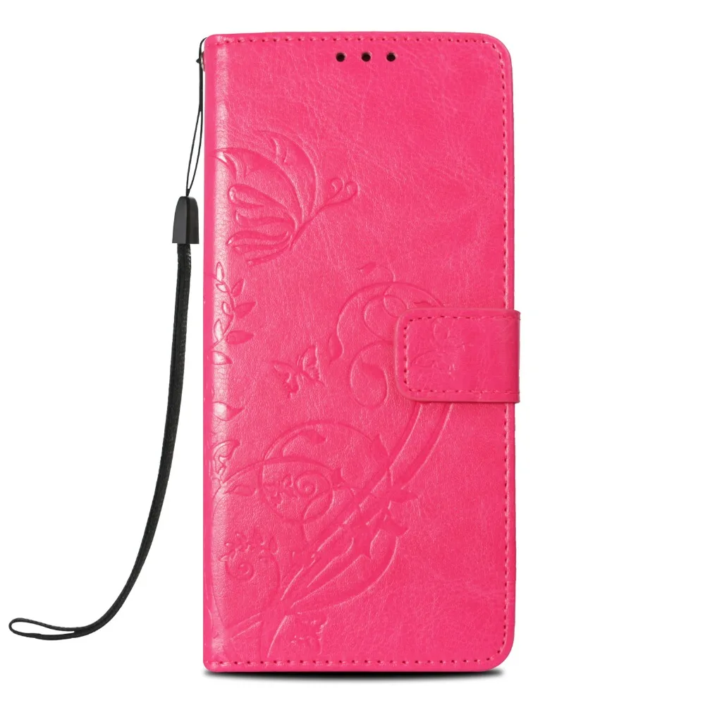 Кожаный чехол для Samsung Galaxy A3 A310 A5 A510 J1 Ace J120 J3 J5 J510 J7 2015 2016 coque Cover Butterfly Flip wallet Phone
