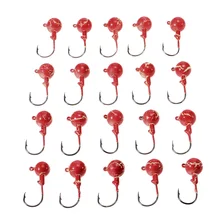 20 штук углеродистая сталь джиг голова рыболовные крючки колючие мягкие приманки Вибрационный крючок свинцовая головка 1,8 г/3,5 г/5 г/7 г/10 г/14 г