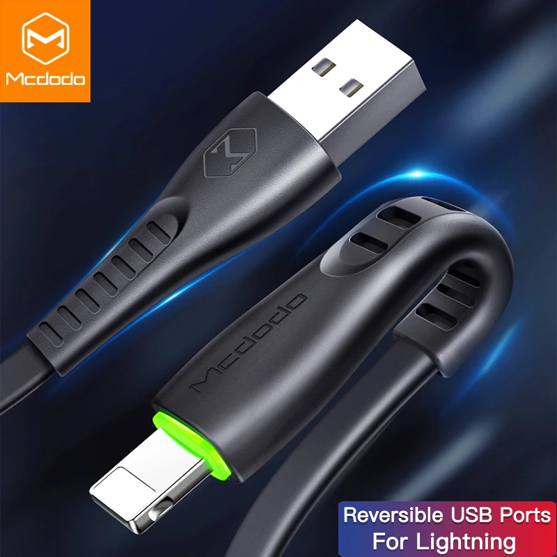 

MCDODO USB Cable For iPhone X XS MAX XR 8 7 6 5 6s S plus iPad 2 3 Fast Charging Cable Mobile Phone Charger Cord Usb Data Cable