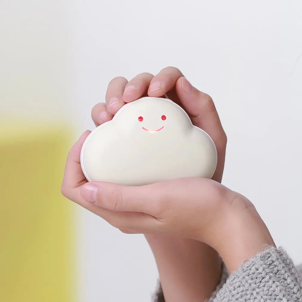 

Rechargeable Hand Warmer 6000mAh Power Bank Portable Mini USB Handy Warmer 2 In 1 Winter Hand Heating Stove Double-side