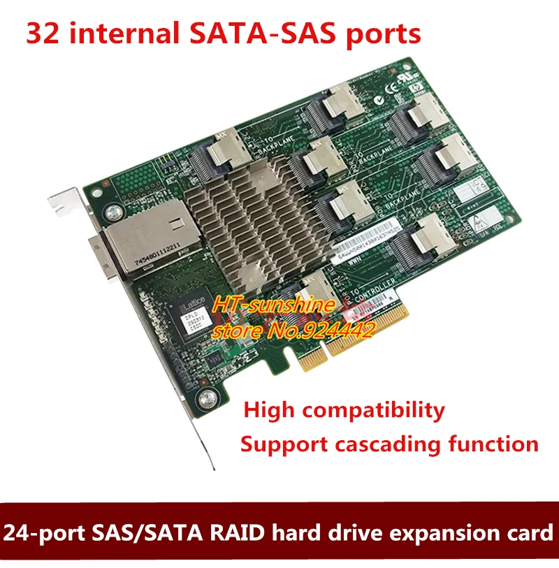 Новая 24-портовая 8087 8088SAS / SATA 6G raid карта расширения жесткого диска бесплатная