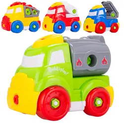 Новое поступление прекрасный Пластик игрушки Съемная инженерные транспортные средства модель игрушки умные игрушки для детей высокого