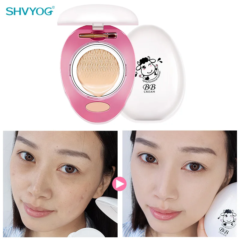 

Air Cushion BB Creams CC Makeup Korean Cosmetics Whitening Cream Base Concealer Brighten Maquillaje Coreano Face Tone Foundation